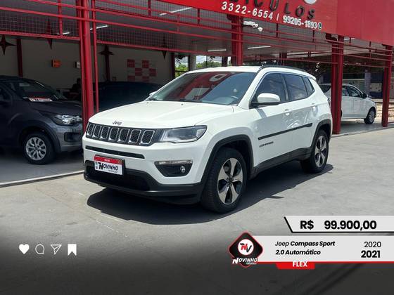 JEEP COMPASS 2.0 16V FLEX SPORT AUTOMÁTICO